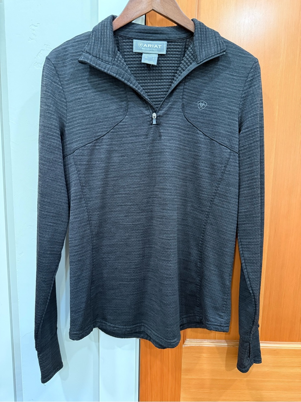 Ariat Women’s Dark Charcoal Half-Zip Performance Pullover